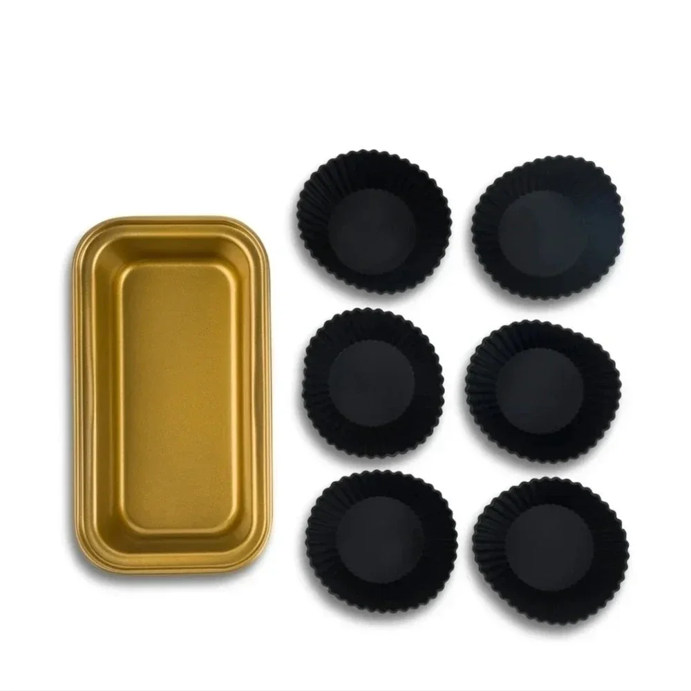 Thyme & Table 11 pc Mini Baking Set Dishwasher Safe Silicone Cupcake Liners NWT